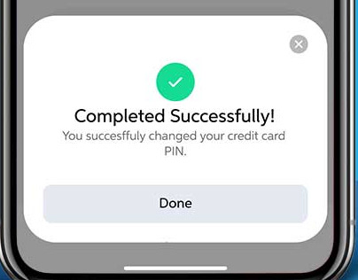 Credit Card PIN Change