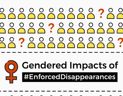 Banner/Infographic - Enforced Disappearances