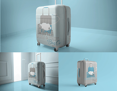 Brand Design/Custom Logo Design/Luggage Design
