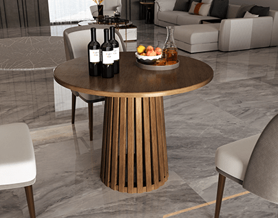 Interior design for table "Triest"