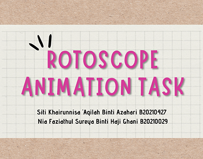 Rotoscope Animation Task