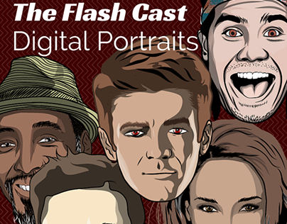 The Flash Cast - Digital Portraits