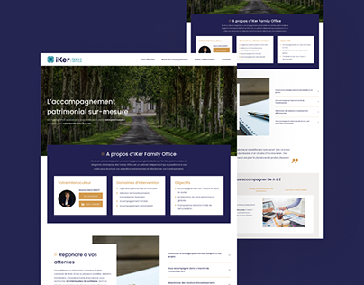 Landing Page - Iker Family Office