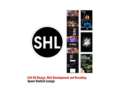 Space Hookah Lounge (SHL) - UX Design