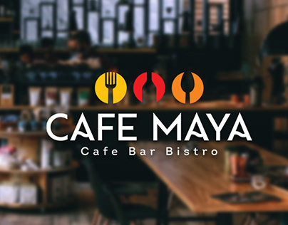 Cafe Maya Logo Design