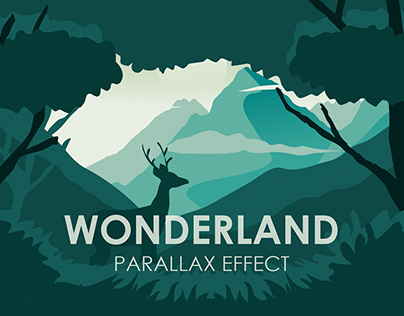 Wonderland Parallax Effect
