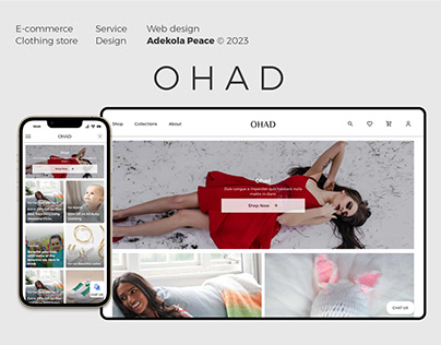 OHAD E-COMMERCE WEBSITE DESIGN