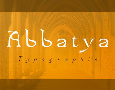 Typographie Abbatya