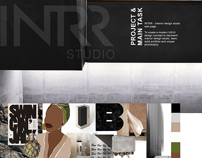 INTRR studio web design