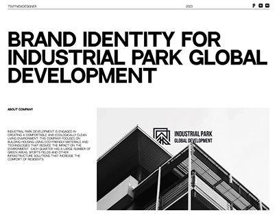 Brand identity for Industrial Park Global Development