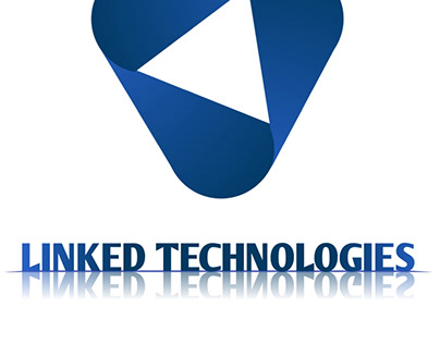 Linked technologies. Logo for technology companies