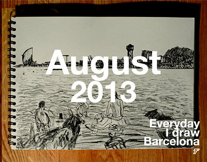 Everyday I draw Barcelona | August 2013