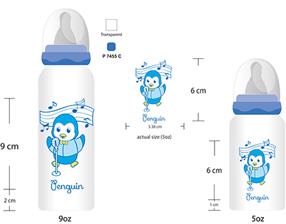 Feeding Bottle Design For 9oz and 5oz