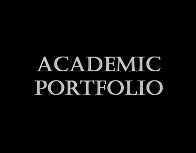 Adademic portfolio