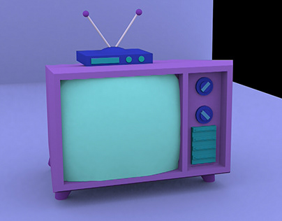Televison- 3ds Max