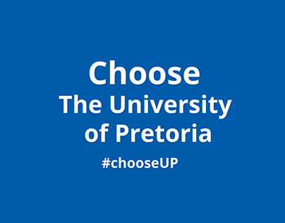 Project thumbnail - Kinetic Type: University Of Pretoria