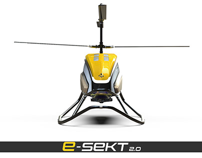 E-sekt - Helicóptero para siembra al voleo