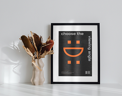 Poster "Choose the viewing angle"