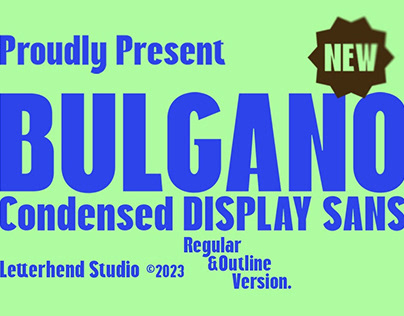Bulgano Sans Serif Font