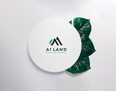 A1 Land Maintenance Logo Design
