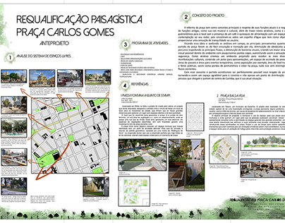 Requalificação Praça Carlos Gomes - Ctba, PR