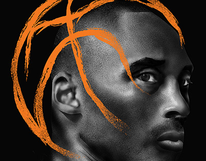Kobe Bryant /digital illustration/