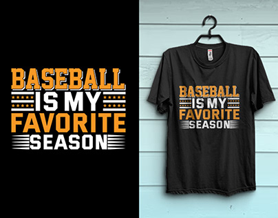 Baseball Season T-shirt Design