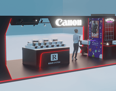 Canon booth at DOSS Vaganza Jakarta 2023