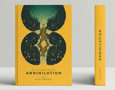 'Annihilation' by Jeff VanderMeer - Hardcover Mockup