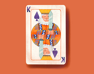 King of Spades - Playing Card Design