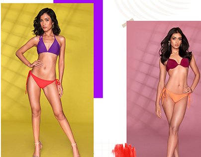 Swimwear by Shivan and Naresh for LIVA Miss Diva 2021