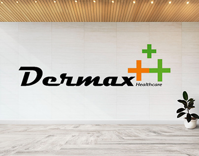 Dermax Health Care Logo Design & Branding