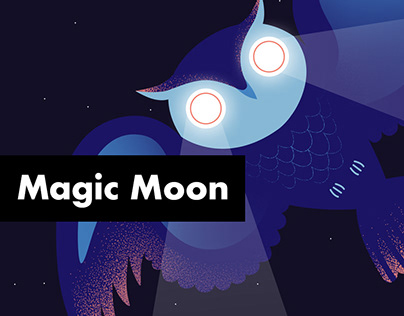 Magic Moon illustrations