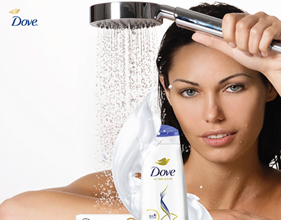 Dove shampo poster