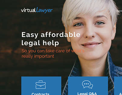 Lawyer Search Site - Design Mock