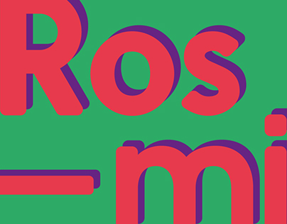 Rosmi Free Font | Grau en Disseny Gràfic