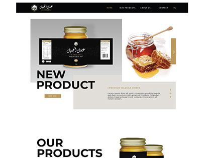 Premium Manuka Honey Product Idenity Design