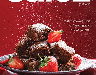 Brownies Food Magazine & Social Media Post