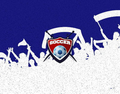 Animation logo football SOCCER