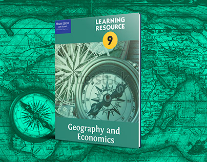 Geography and Economics Book Cover Concept Design