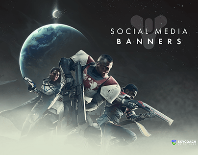Social media banners for SkyCoach