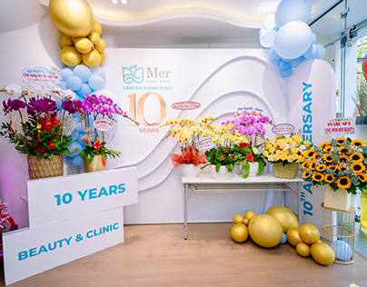Kỉ niệm 10 năm thành lập Mer Beauty & Spa