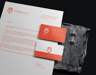 Project thumbnail - Print Stationery Mockup (3 assets included)