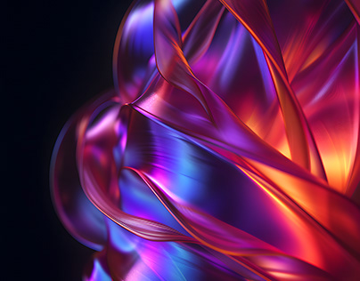 iridescence colorful abstract holographic metallic bg