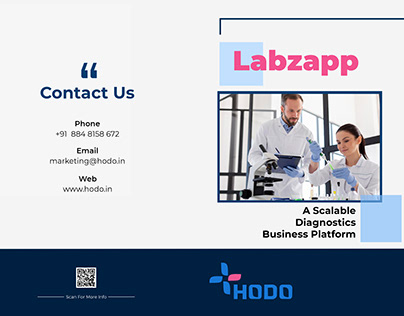 HODO Labzapp | Brochure Designing | Brand Identity