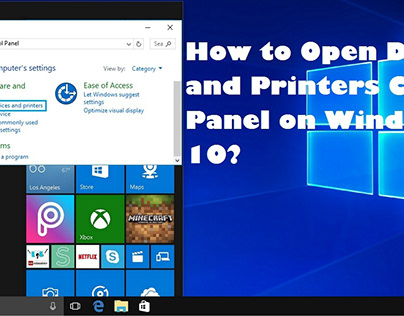 How to Open Devices & Printers on Windows 10?