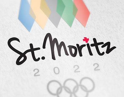St. Moritz Olympic Branding 2022