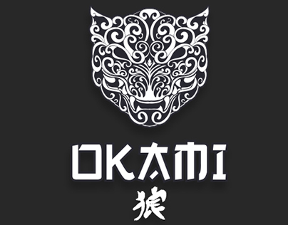 Ōkami Knives Logo Design