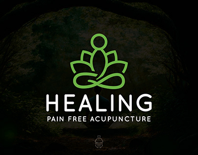 Healing Pain Free | Logo Design | Illustrator