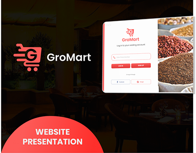 GroMart Website Presentation
